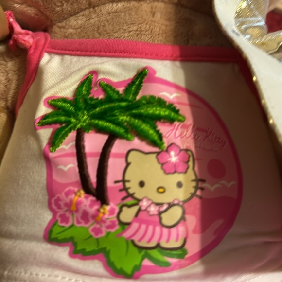 Hello Kitty Plush Toy with Gold Jacket and Pink Accents - Picture 5 of 7